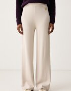 Armani Exchange pantaloni pentru femei cu vâscoză
