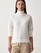 Armani Exchange pulover cu guler înalt de damă din lână