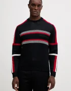 Armani Exchange pulover din amestec de lână