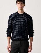 Armani Exchange pulover pentru bărbați cu lână