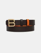 Bally curea de piele cu doua fete