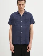 Barbour cămașă din bumbac Benson Textured Relaxed Fit S/S Shirt