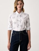 Barbour cămașă pentru femei cu bumbac Safari