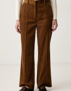Barbour pantaloni pentru femei din catifea reiată Emmy