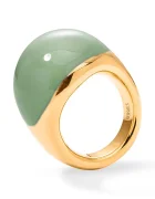 BERRIES inel pentru femei din argint placat cu aur Viva Matcha XL Ring