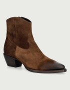 Billi Bi cizme cowboy pentru femei din piele întoarsă Arabica babysilk suede 554
