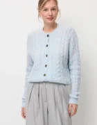BIZUU cardigan din amestec de lână EZELLA