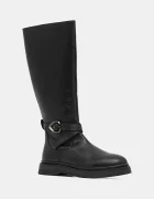 Blauer ghete de piele HANNA