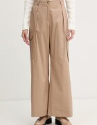 Blauer pantaloni cargo pentru femei din bumbac CARYLL