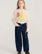 Bobo Choses blugi straight pentru copii Stamp Bloom