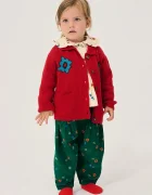 Bobo Choses cardigan pentru copii cu amestec de lână Blossom