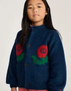Bobo Choses cardigan pentru copii cu amestec de lână Stamp Bloom