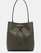 Boss geantă pentru femei cu imitație de piele Anett Drawstring