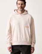 BOSS Green hanorac cu glugă pentru bărbați cu bumbac SW_Hoodie