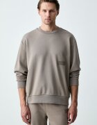 BOSS Green hanorac pentru bărbați cu bumbac SW_Crewneck