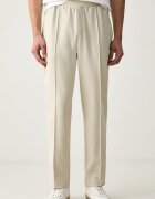 BOSS Green pantaloni de trening pentru bărbați cu bumbac JT_Network Tapered