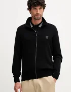 Boss Orange cardigan pentru bărbați cu bumbac Kanozip_S