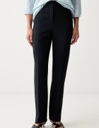 Boss pantaloni de costum pentru femei cu acetat Tanjana2