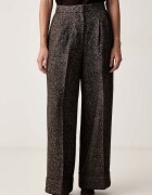 Boss pantaloni pentru femei cu amestec de lână Tianara