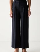 Boss pantaloni pentru femei cu vâscoză Tiana17