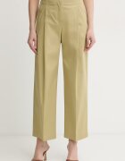Boss pantaloni wide leg pentru femei din bumbac cu elastan Tulotta