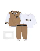Boss set de trening pentru bebeluși cu bumbac