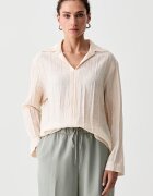 Calvin Klein bluză pentru femei cu vâscoză