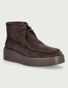 Calvin Klein botine cu platformă pentru femei FLATF LACE UP APR CUT BOOT