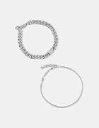 Calvin Klein brățară pentru bărbați din oțel inoxidabil pachet de 2