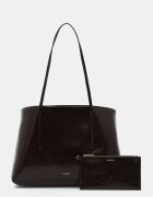 Calvin Klein geantă shopper pentru femei cu imitație de piele