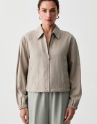 Calvin Klein jachetă scurtă pentru femei cu in
