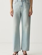 Calvin Klein Jeans blugi straight pentru femei