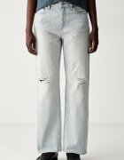 Calvin Klein Jeans blugi straight pentru femei