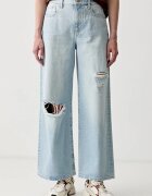Calvin Klein Jeans blugi wide leg pentru femei
