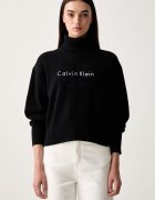 Calvin Klein Jeans cu guler înalt pentru femei din bumbac