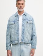 Calvin Klein Jeans geacă de tranziție pentru bărbați din denim