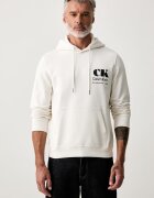 Calvin Klein Jeans hanorac cu glugă pentru bărbați din bumbac