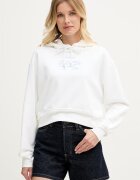 Calvin Klein Jeans hanorac cu glugă pentru femei din bumbac