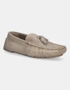 Calvin Klein mocasini din piele întoarsă DRIVER TASSELS SU