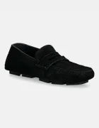 Calvin Klein mocasini din piele întoarsă SQUARE DRIVER SUEDE