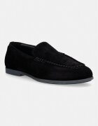 Calvin Klein mocasini pentru bărbați din piele întoarsă LOW PROF LOAFER SU