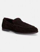 Calvin Klein mocasini pentru bărbați din piele întoarsă LOW PROF LOAFER SU