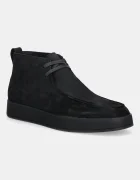 Calvin Klein pantofi de piele HYBRID CUP APRON BOOT NU W