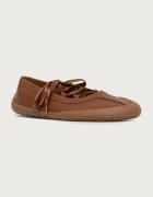 Camper balerini din piele Peu Path+