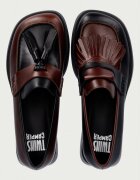 Camper loafers slip-on pentru femei din piele TWS