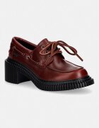 Camper pantofi cu toc din piele Pix London