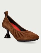 Camper pantofi cu toc stiletto din piele întoarsă Right Left