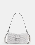 Coach geantă crossbody pentru femei din denim Soft Crystal Denim Tabby Shoulder Bag 26