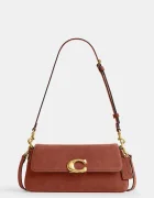 Coach geantă crossbody pentru femei din piele întoarsă Suade Jet Shoulder Bag