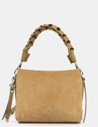 COCCINELLE geantă crossbody pentru femei din piele întoarsă